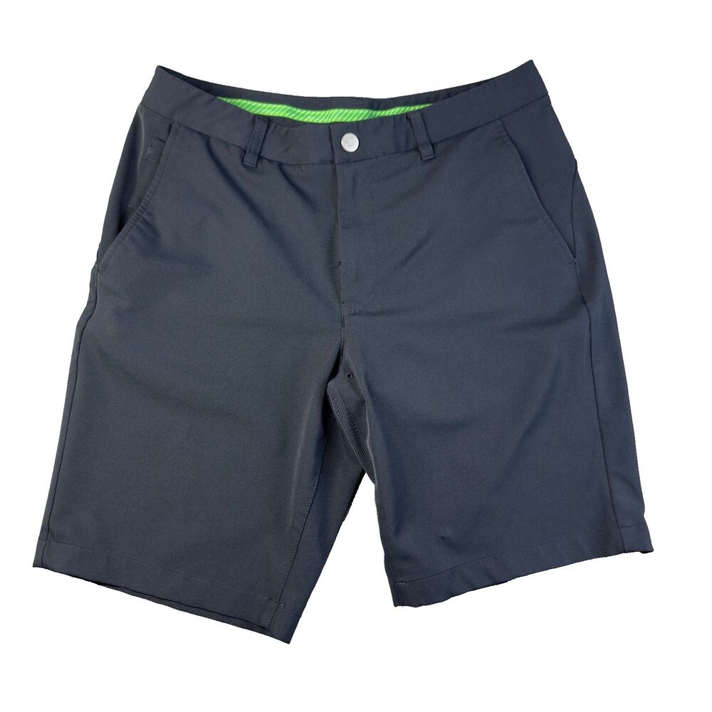 Bonobos Golf Shorts Mens 34 Black 10" Inseam Performance Stretch Sport Preppy
